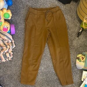 Olive Green Jogger/Dress Pants